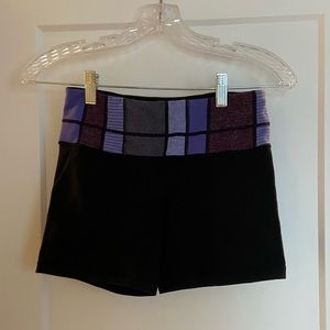 Lululemon Wunder Under Spandex Shorts
